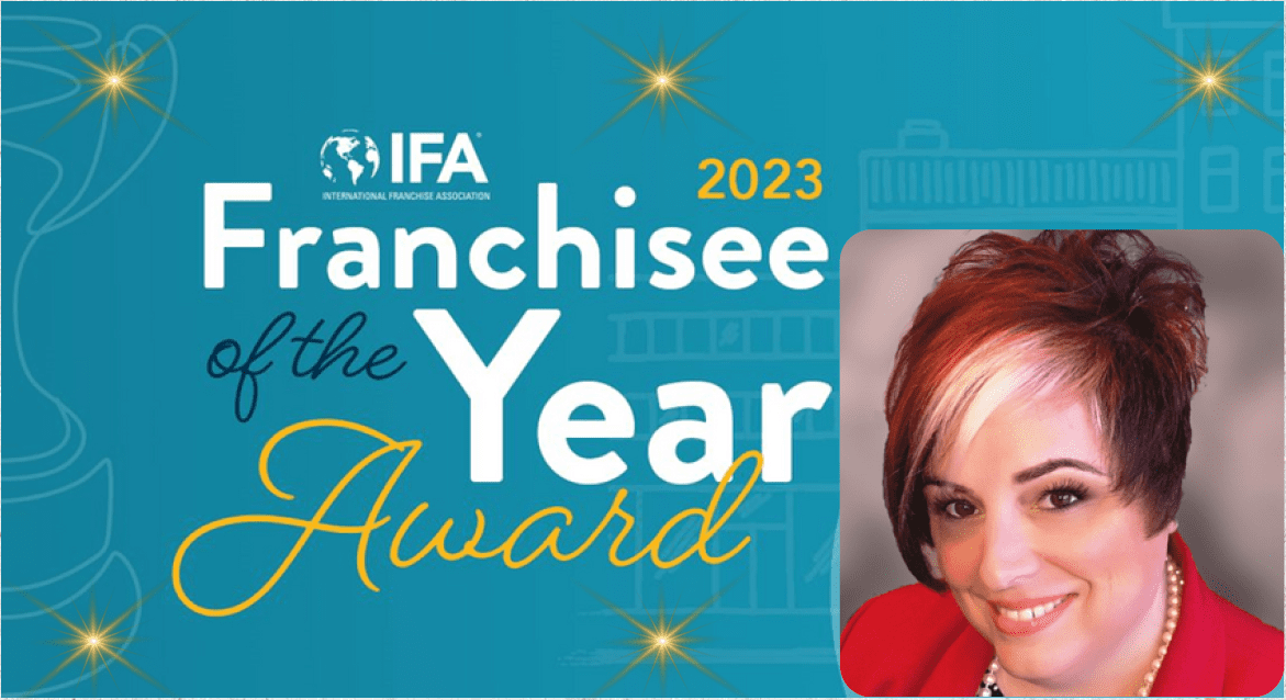 Judi Tompkins - Franchisee of the year