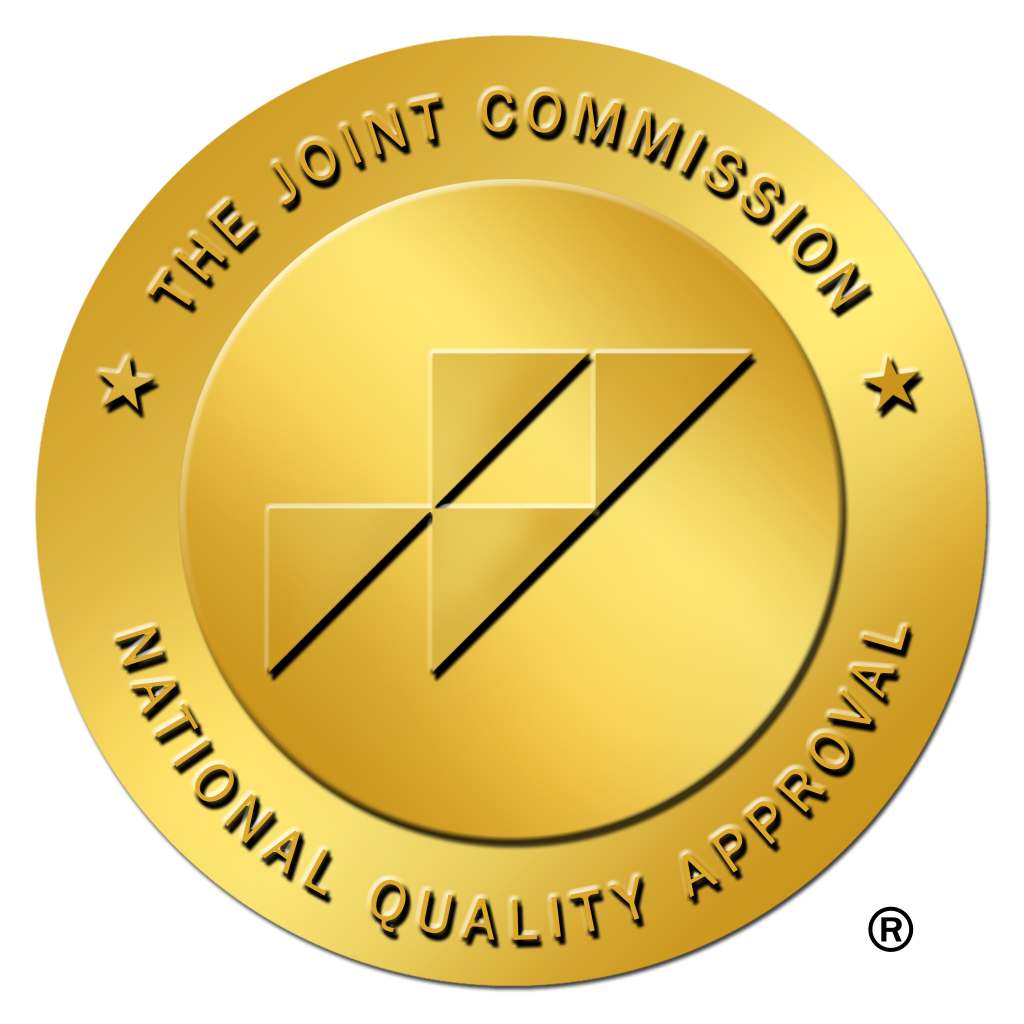 The logo of National quality approval by The Joint Commission
