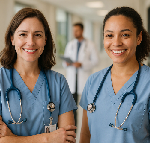 Image showing two RN category workers